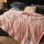 Красное коралловое высококачественное одеяло свадебное зимнее одеяло Scheer wedding leisure blanket/одеяло/бархатное одеяло утолщенного большого однотонного цвета для сохранения тепла mini 1