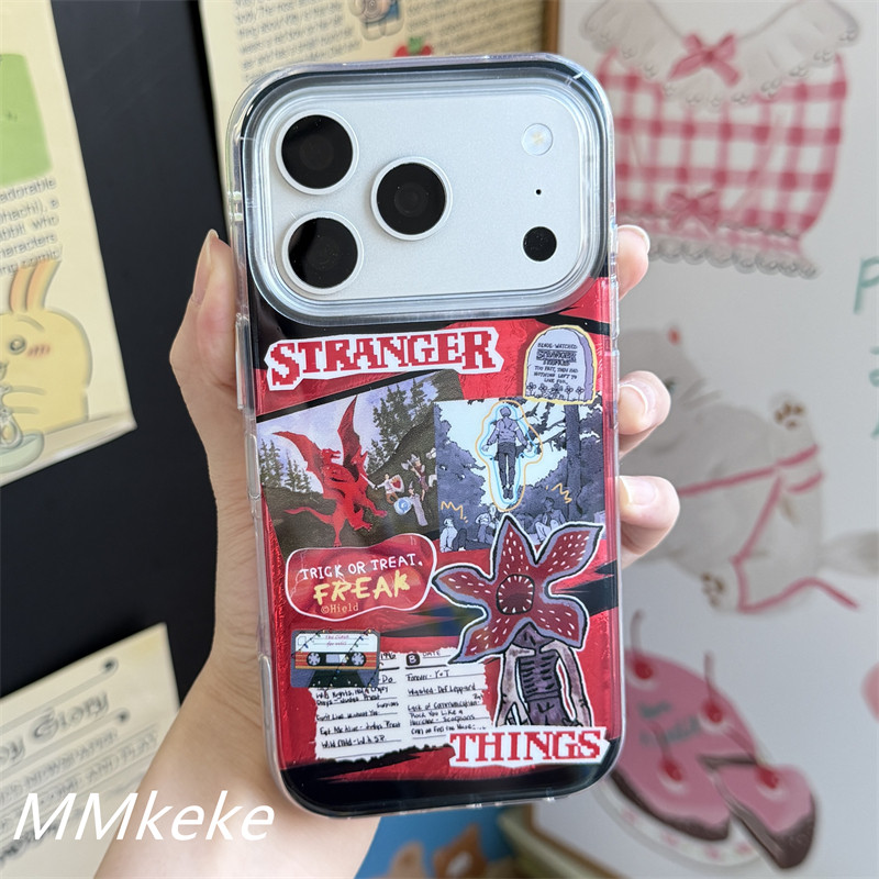 怪奇物语食人花双层手机壳