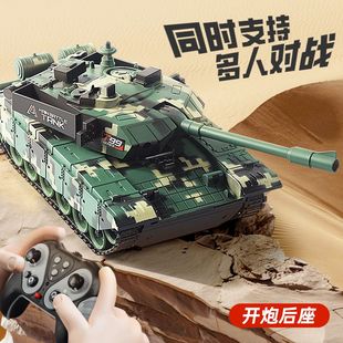 12岁益智男孩 儿童3 坦克玩具车遥控汽车充电动rc仿真中99履带式