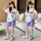 短袖 10号运动球衣中大童女孩薄款 衣服 女童新款 儿童速干篮球服套装