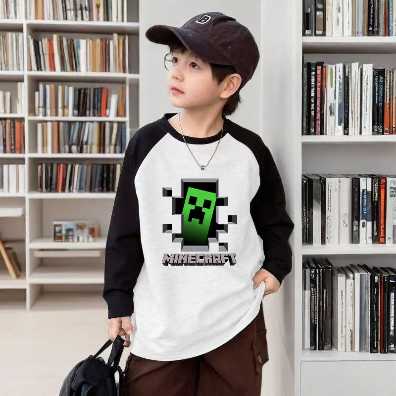 我的世界游戏Minecraft长袖T恤