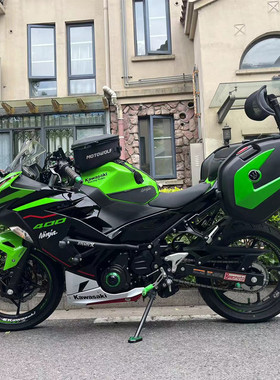 适用川崎Z400ninja400摩托车边箱侧箱川崎Z650后尾架保险杠挡泥板