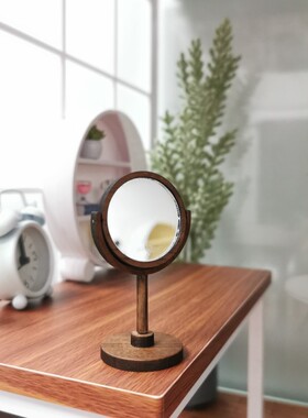 微缩化妆镜BJD6分12分BlytheOB11gsc娃用台面梳妆镜娃屋装饰摆件