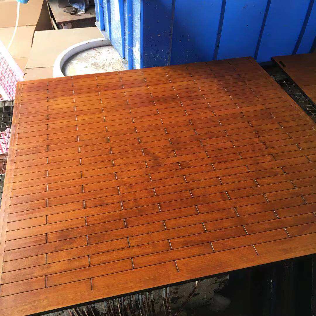 木子娃舍DIY娃屋地板OB11/BJD娃用整块微缩木地板木质砖纹背景板