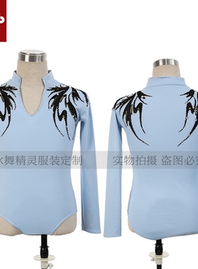 DVWVB新款定制花样滑冰表演服滑冰考级服儿童成人男款考斯滕K259