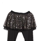 定制花样滑冰服装 D359 裙裤 训练服带护臀 儿童成人女款