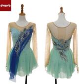 花样滑冰演出服考级比赛表演裙定制儿童成人女考斯腾支持改色Y78