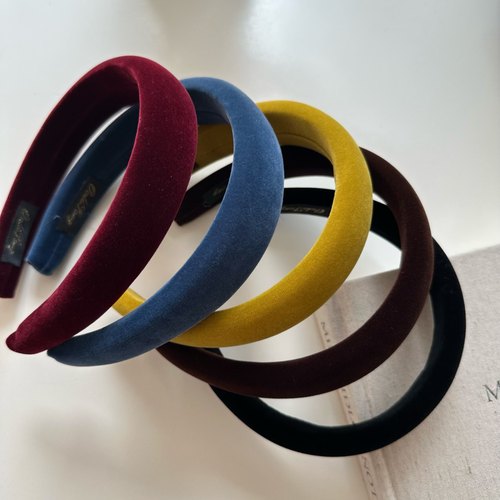 复古秋冬新款丝绒发箍高级感发圈扎头发巨好看大肠发圈头箍发饰