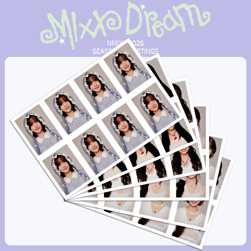 NMIXX 2026 SEASON’S GREETINGS台历证件照一寸照片爻MIXX DREAM