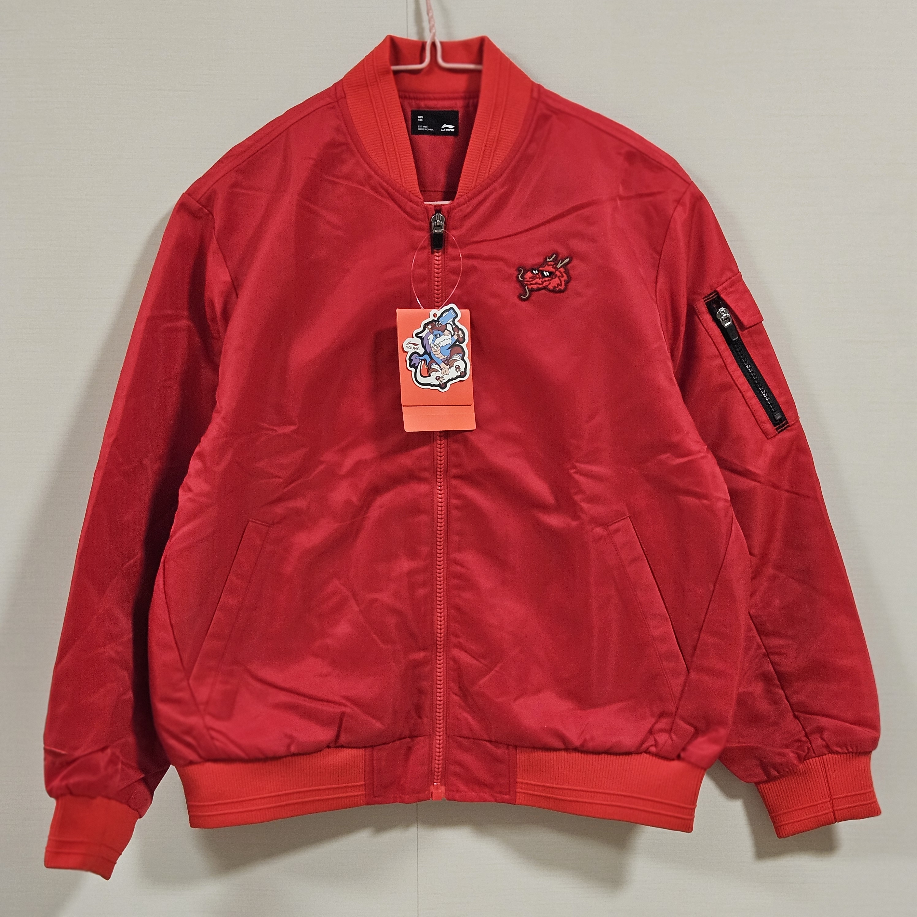 130 160男童女童棒球服外套春秋款夹克衫