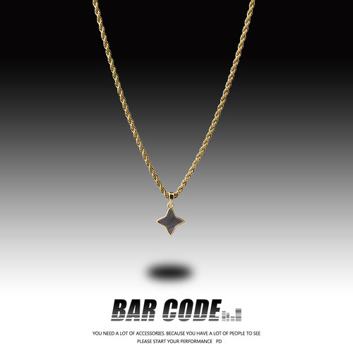 BARCODE流光星尘锁骨链