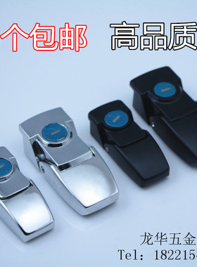 黑色锌合金盒式搭扣 隐藏式安装机箱锁扣搭扣锁柜门锁DK604/DKS-5