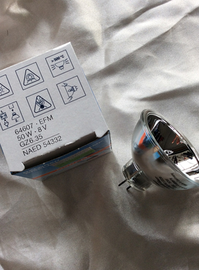 德国欧司朗OSRAM 64607 EFM 8V 50W GZ6.35 MK3酶标仪卤钨灯杯泡