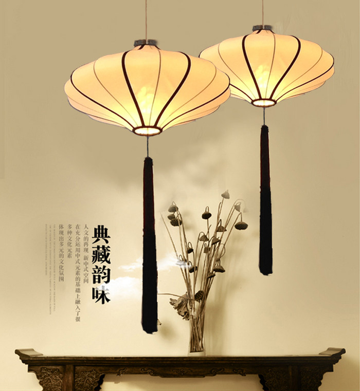 特价促销中式高档弹力布仿古宫灯笼吊灯客厅餐厅茶楼酒店过道灯具