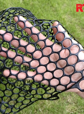 RTI抄网硅胶网兜路亚网布鱼网兜加深大物抄网防挂不挂钩橡胶网兜