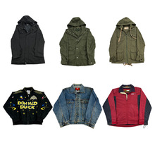 vintage古着美式复古中古港风棒球服工装阿美咔叽男女外套S45