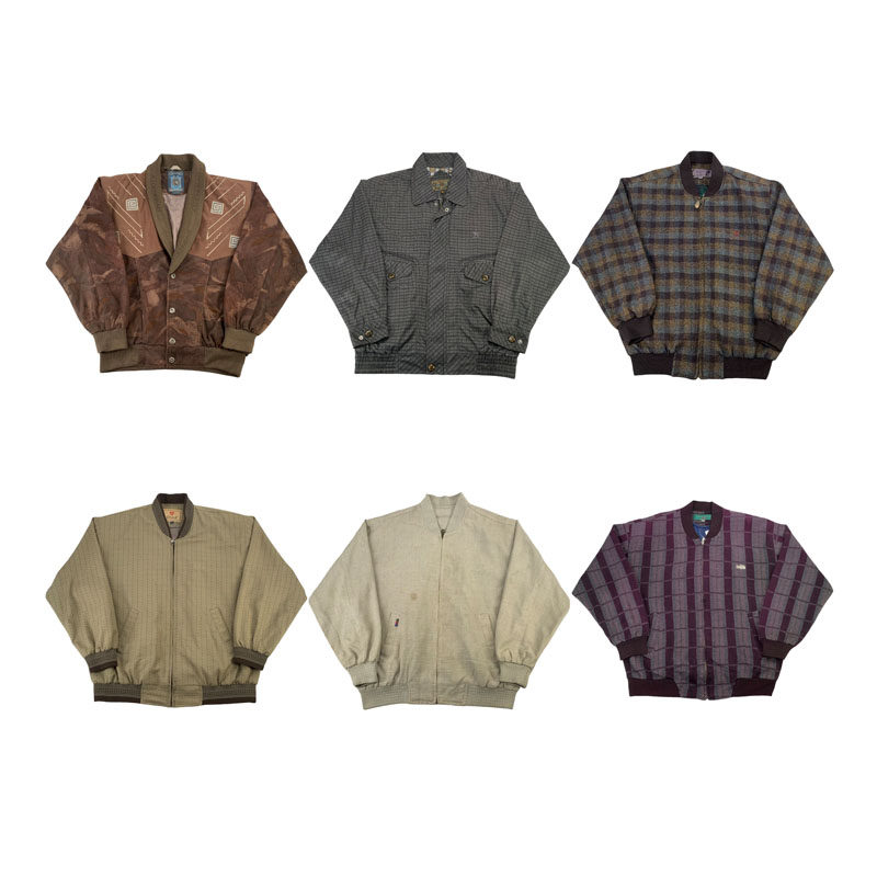 vintage古着美式复古中古港风棒球服工装阿美咔叽男女外套G215,男装,夹克,淘宝优惠券,粉丝福利购,淘宝优惠卷