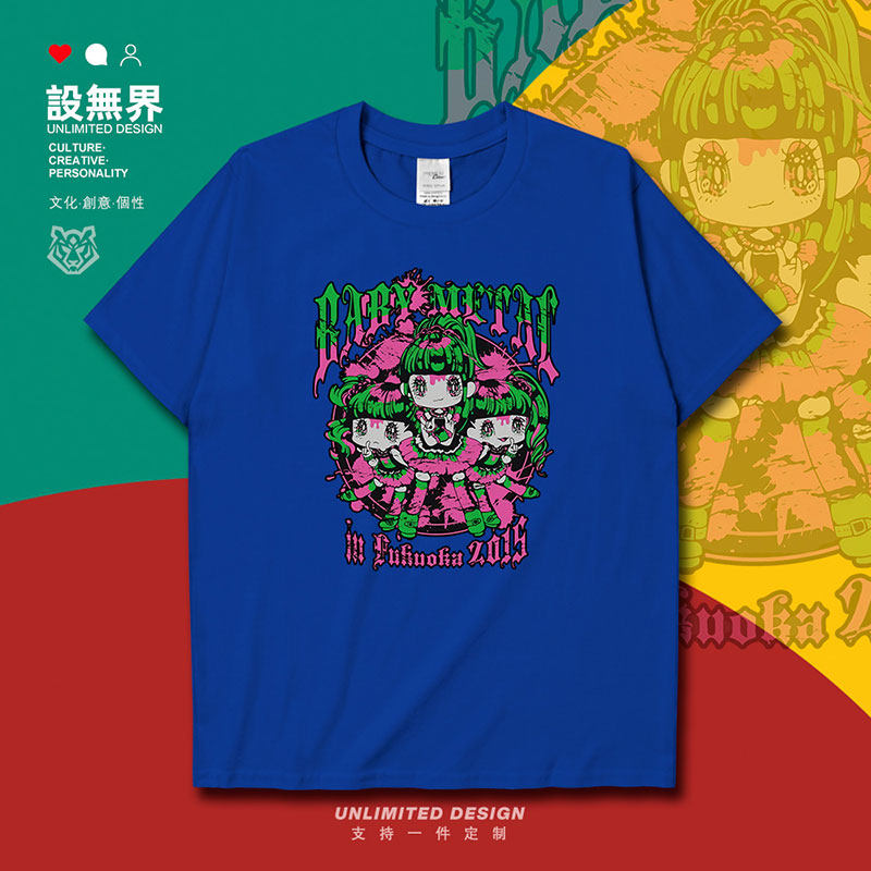 日本组合babymetal暗黑Q短袖T恤