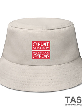 英国威尔士卡迪夫大学渔夫帽男女士名校学院风帽子遮阳帽设 无界