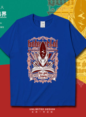 日本组合babymetal狐狸写字短袖T恤男女明星周边衣服0009设 无界