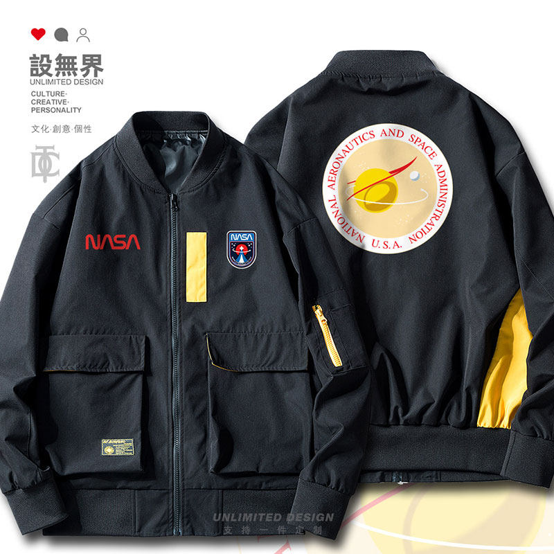 美国宇航局NASA徽标太空员休夹克