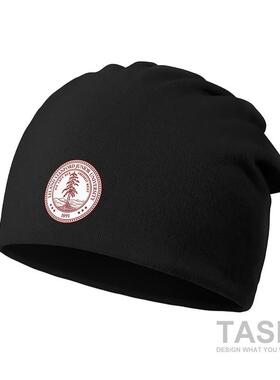 斯坦福大学Stanford帽子男女名校薄款包头帽堆堆帽围脖潮设 无界