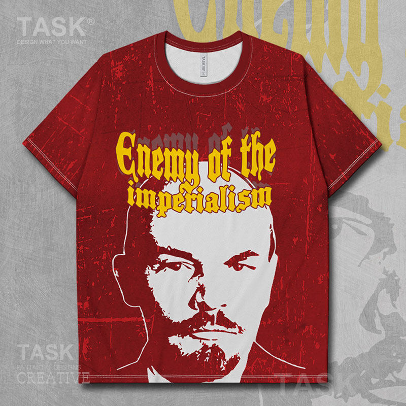 苏无埃列联共产主义速干短t体恤