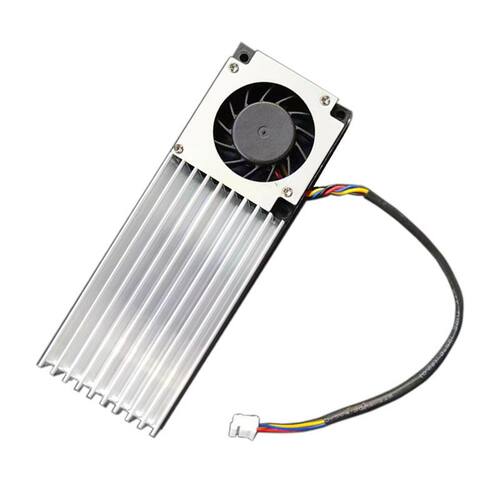 pwm4线散热风扇12v2线铝片散热器