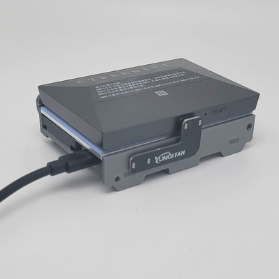 适用中兴V50散热器铝合金CNC温控风扇底座支架风冷底盖改装均热板
