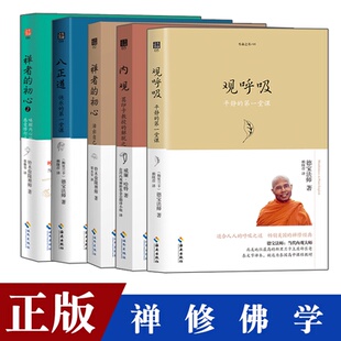 共五册生命之书系列 内观 人生哲学 禅者 佛教哲学 八正道 佛陀 佛教佛学 观呼吸 初心1 禅修佛学读物 感受修行之美