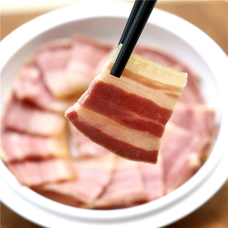 云南彝佳传统腌制咸肉土猪五花肉