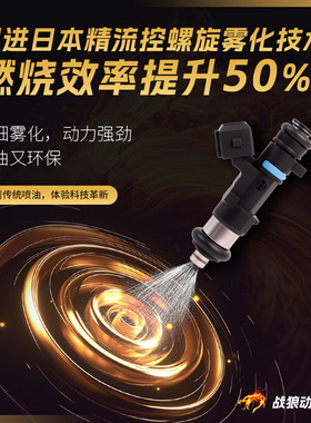 适用本田雅阁奥德赛RB3 RB1艾力绅思铂睿CR-V特调改装18孔喷油嘴