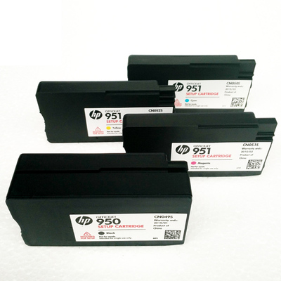 原装HP950XL黑色+951彩色墨盒HP8100 8610 8620 251DW 276DW打印