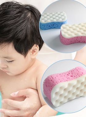 1pc Soft Shower Sponge for Bathing Body Scrubber Massager Ex