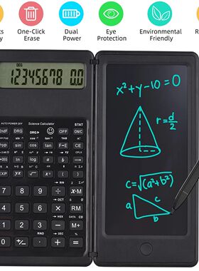 Foldable Scientific Calculator 10-Digit Digital Large Displa