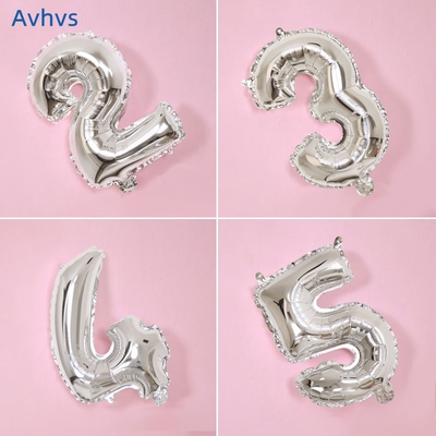 18inch Number Balloons  Figure Birthday Decor Party Supplies