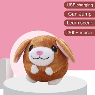 Electronic Pet Dog Toy Ball Pet Bouncing Jump Balls Talking1