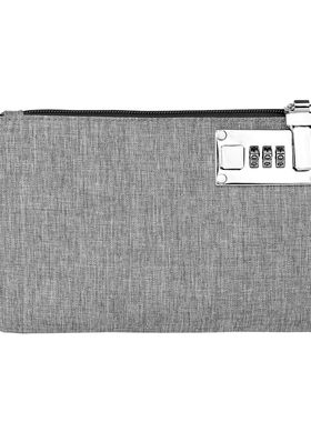 Gebwolf Lockable Money Bag Coin Purse for Cash Passports Cre