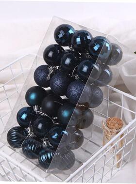 36PCS Christmas balls set 4cm Christmas decorations圣诞球