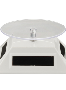 3LED Color Change 360 Degree Solar Showcase Turntable Rotati