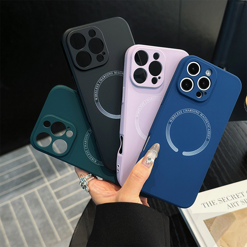 适用于苹果16promax手机壳12pm硅胶A3288 pg13pro iphone14套ip15 A3297 iph0n16磁吸16pr0 iph16 p0r A3294