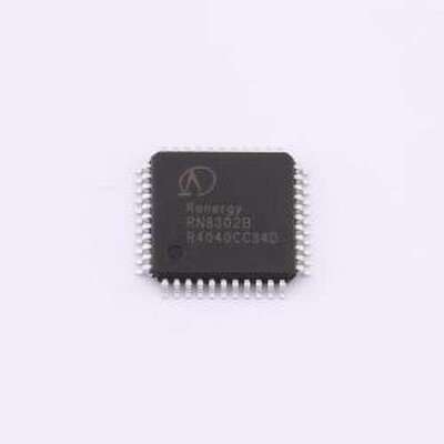 RN8302B(V3) 电能计量芯片 RN8302B(V3),LQFP44 LQFP-44(10x10)