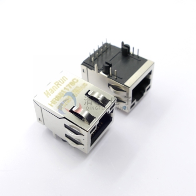 HanRun 全新原装 HR851178C RJ-45 千兆带灯网络接口变压器
