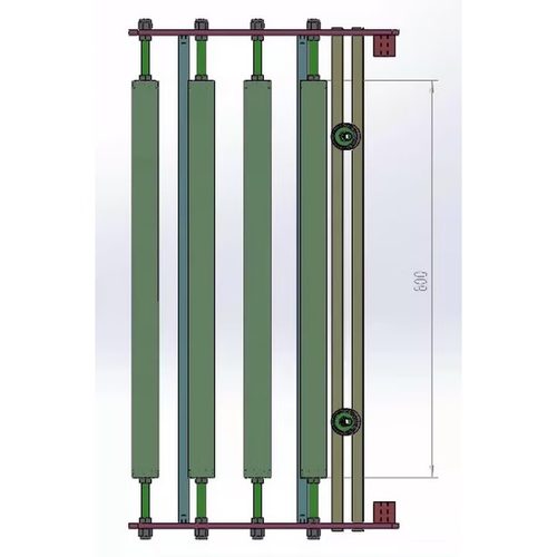 定制机头挡料机冲床开卷机材料架NC伺服送料机挡料轮订制出料托架