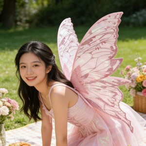 天使精灵蝴蝶翅膀成人儿童演出