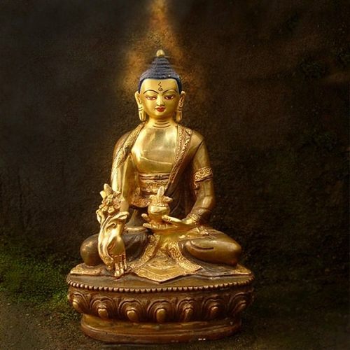 金佛尼泊尔黄铜手工制作供奉