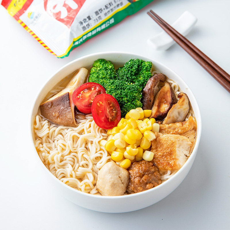 齐善 素食方便面 罗汉斋面/罗汉面/罗汉素面【35元包邮】