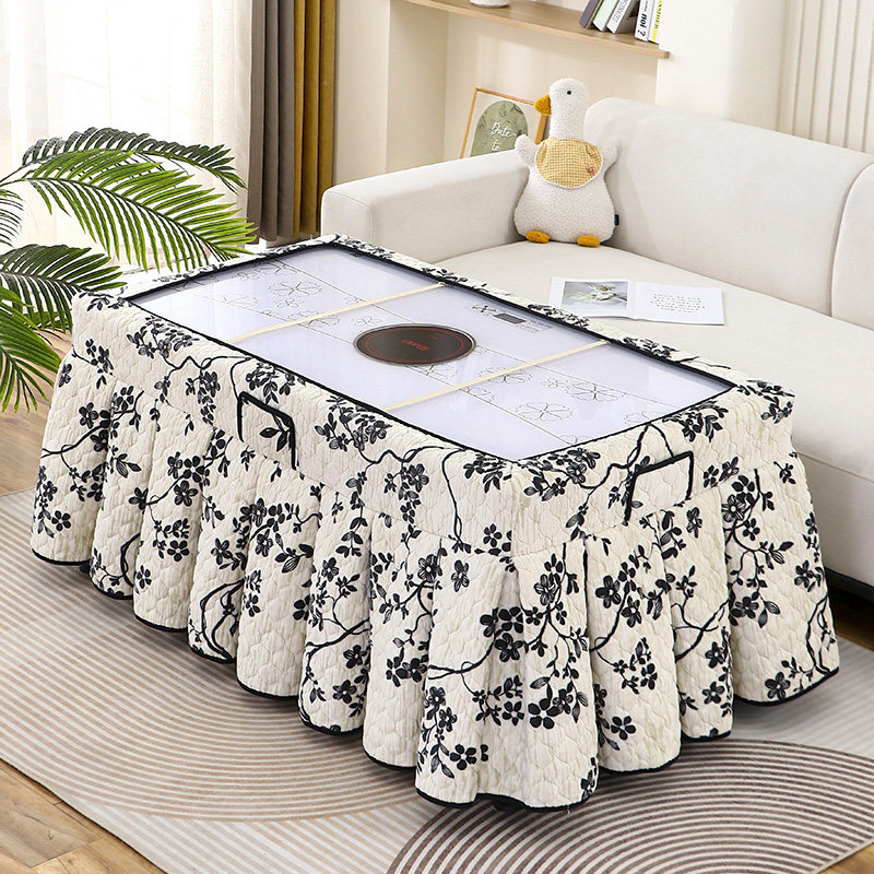 轻奢感烤火桌子罩套长方形烤火被冬季加厚茶几罩电取暖桌布烤火罩,居家布艺,烤火罩,淘宝优惠券,粉丝福利购,淘宝优惠卷