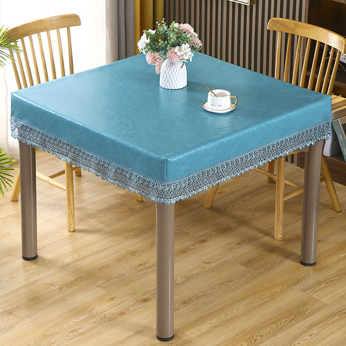 麻将桌桌布免洗防油防水茶几盖布