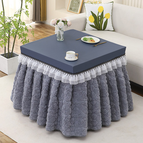 正方形烤火桌子罩套电炉罩烤火罩